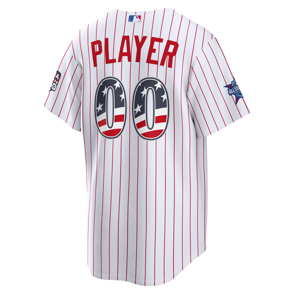 2026 All-Star Edition Stars & Stripes Men's Philadelphia Phillies Nike White Stadium Pick-A-Player Jersey