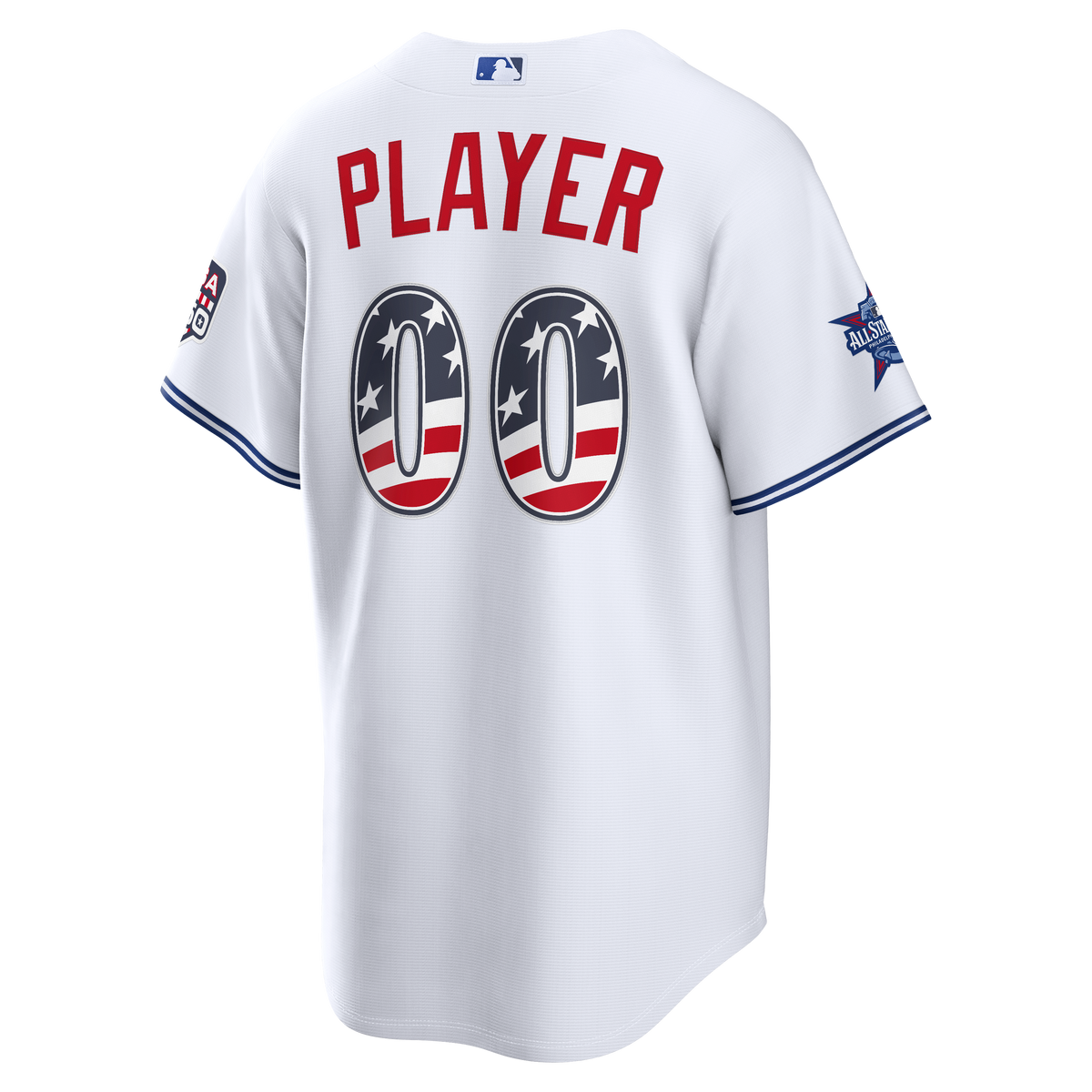 2026 All-Star Edition Stars & Stripes Men's Toronto Blue Jays Nike White Stadium Pick-A-Player Jersey