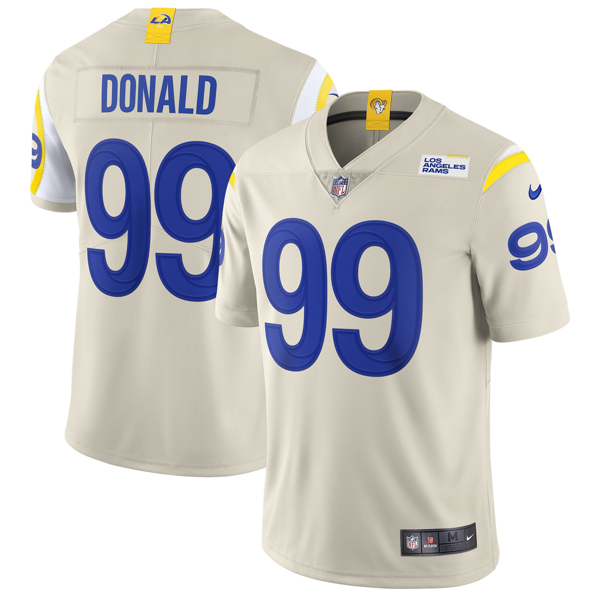Aaron Donald Los Angeles Rams Nike Vapor Limited Jersey Bone