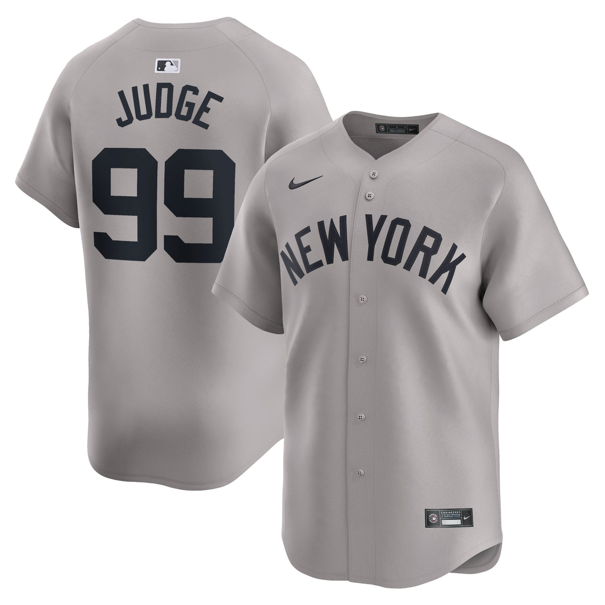 Aaron Judge New York Yankees Nike Away Limited Player Jersey Gray