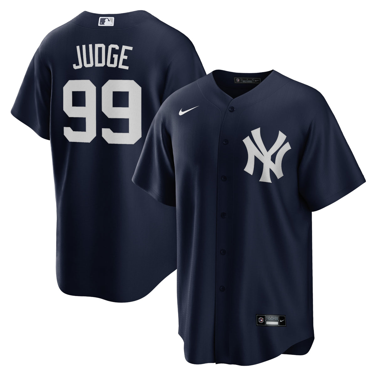 Aaron Judge New York Yankees Nike Big Tall Alternate Replica Player Jersey Navy