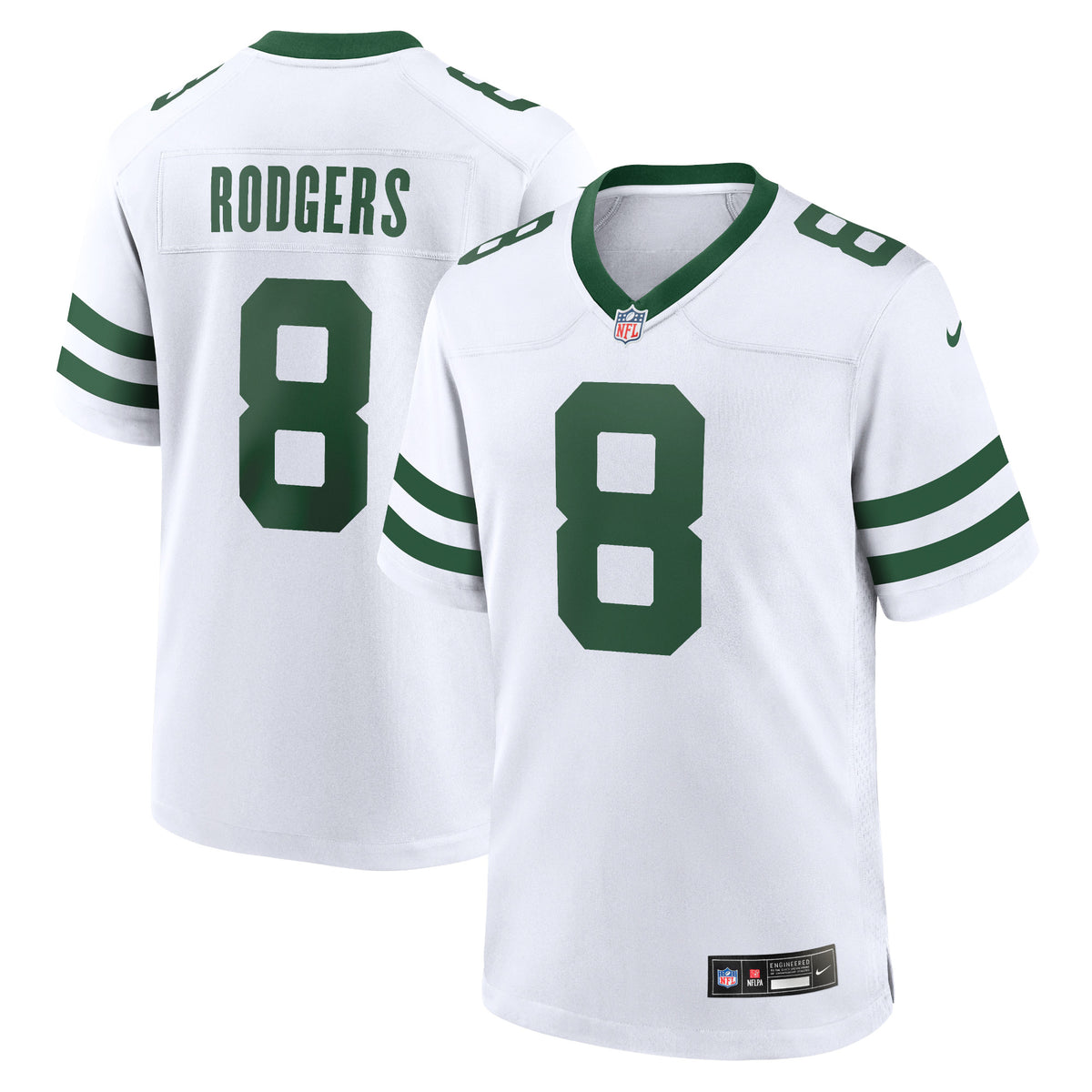 Aaron Rodgers New York Jets Nike Game Jersey Legacy White