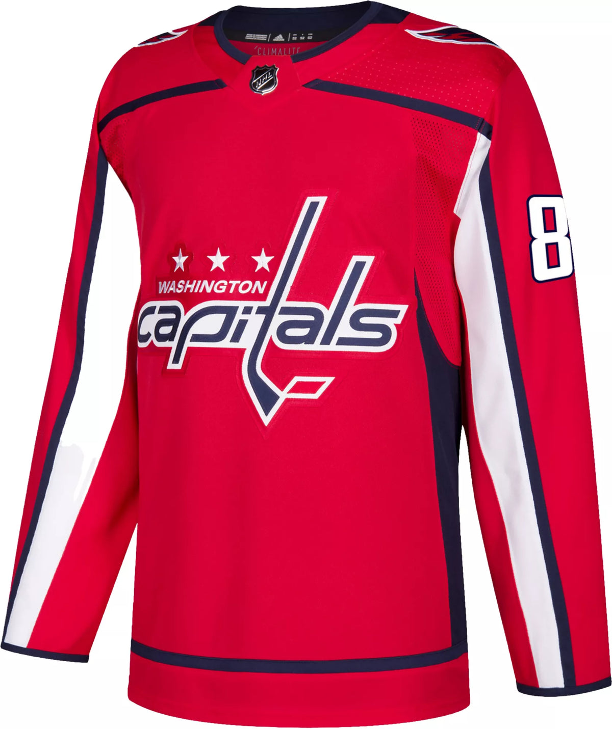 adidas Men's Washington Capitals Alexander Ovechkin #8 Red Home Premium Authentic Jersey