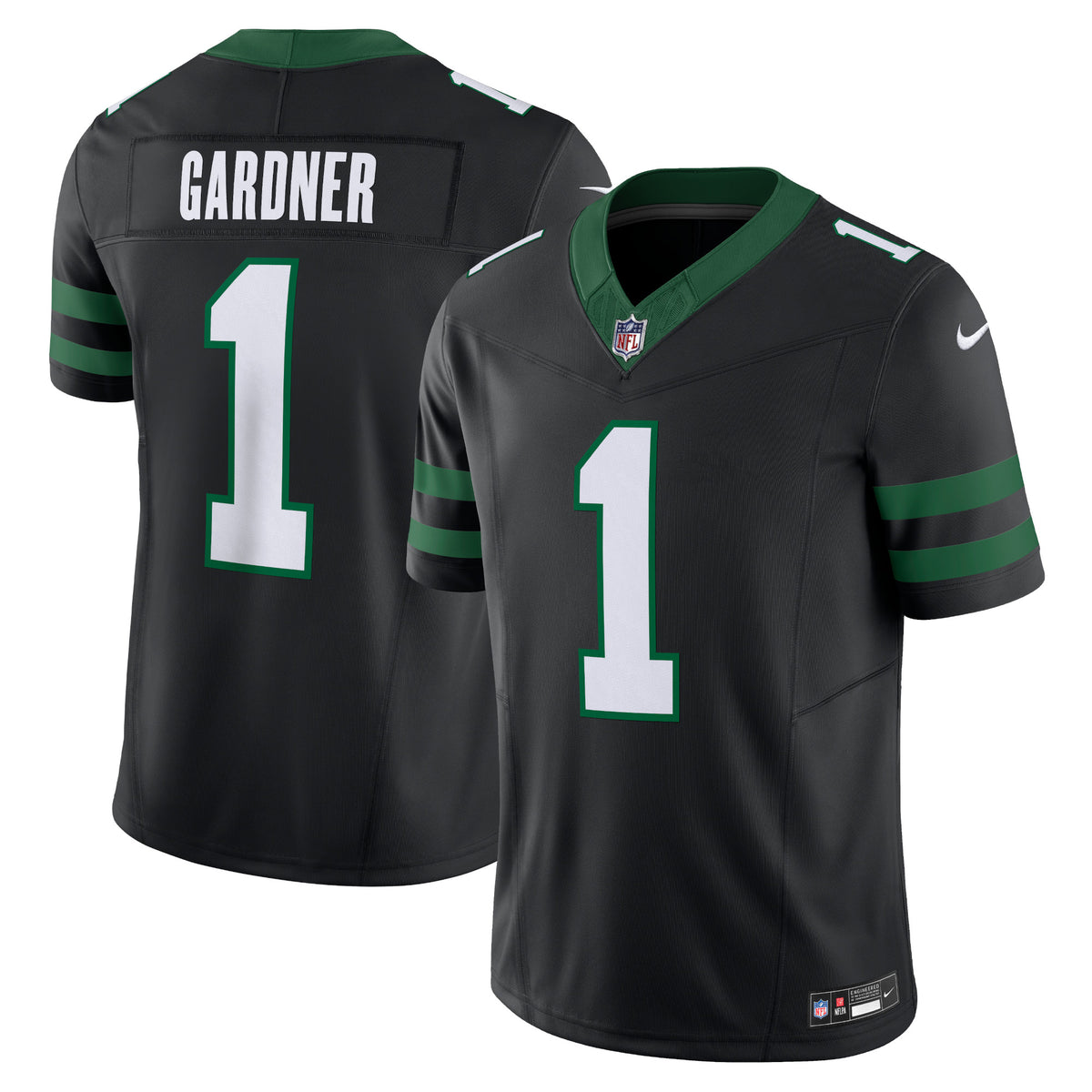 Ahmad Sauce Gardner New York Jets Nike Alternate Vapor F.U.S.E. Limited Jersey Legacy Black