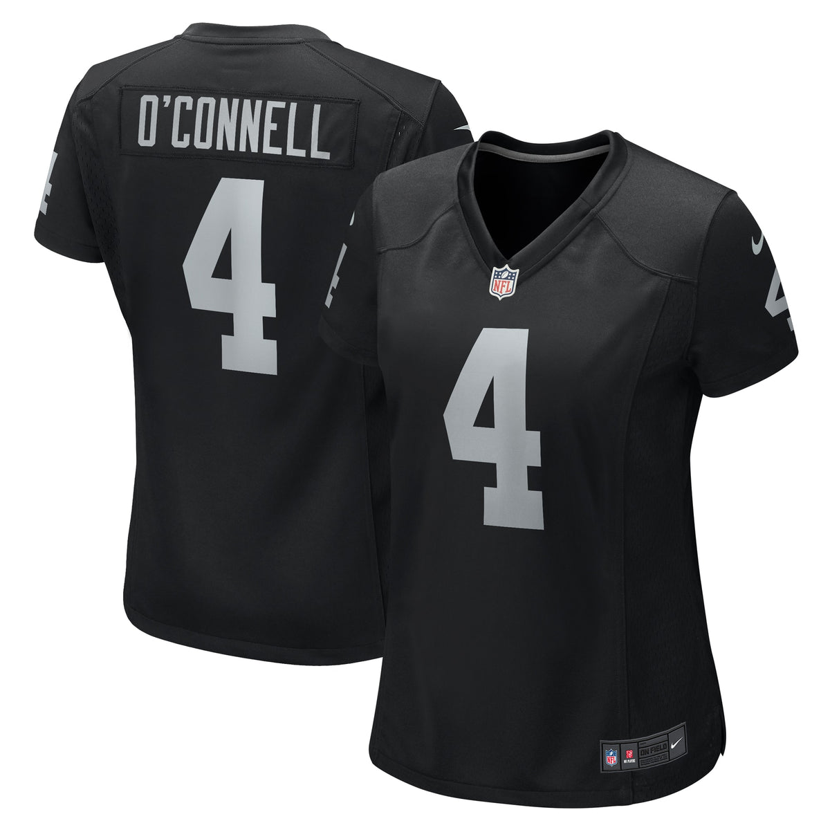 Aidan O&'Connell Las Vegas Raiders Nike Women's Game Jersey Black
