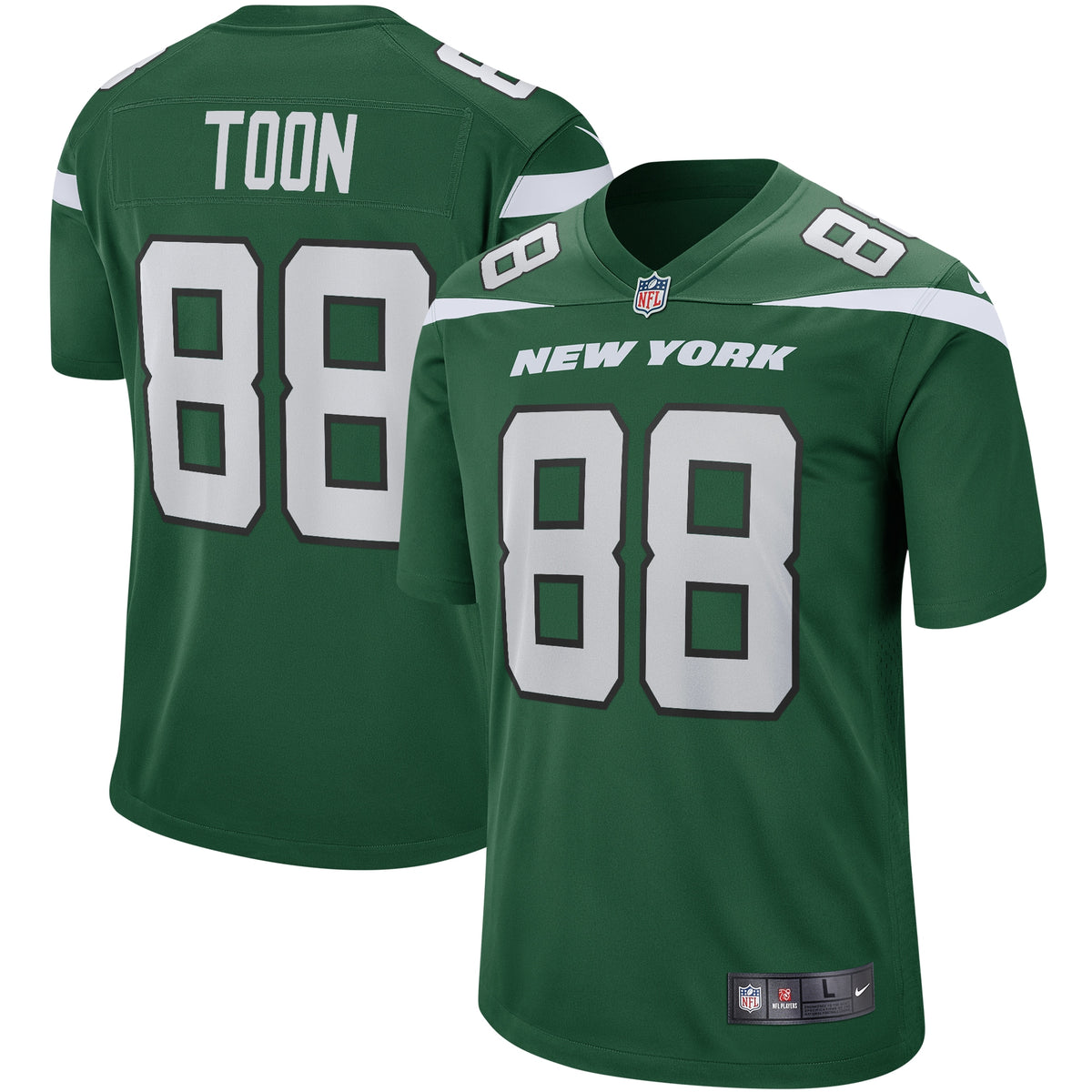 Al Toon New York Jets Nike Game Retired Player Jersey Gotham Green