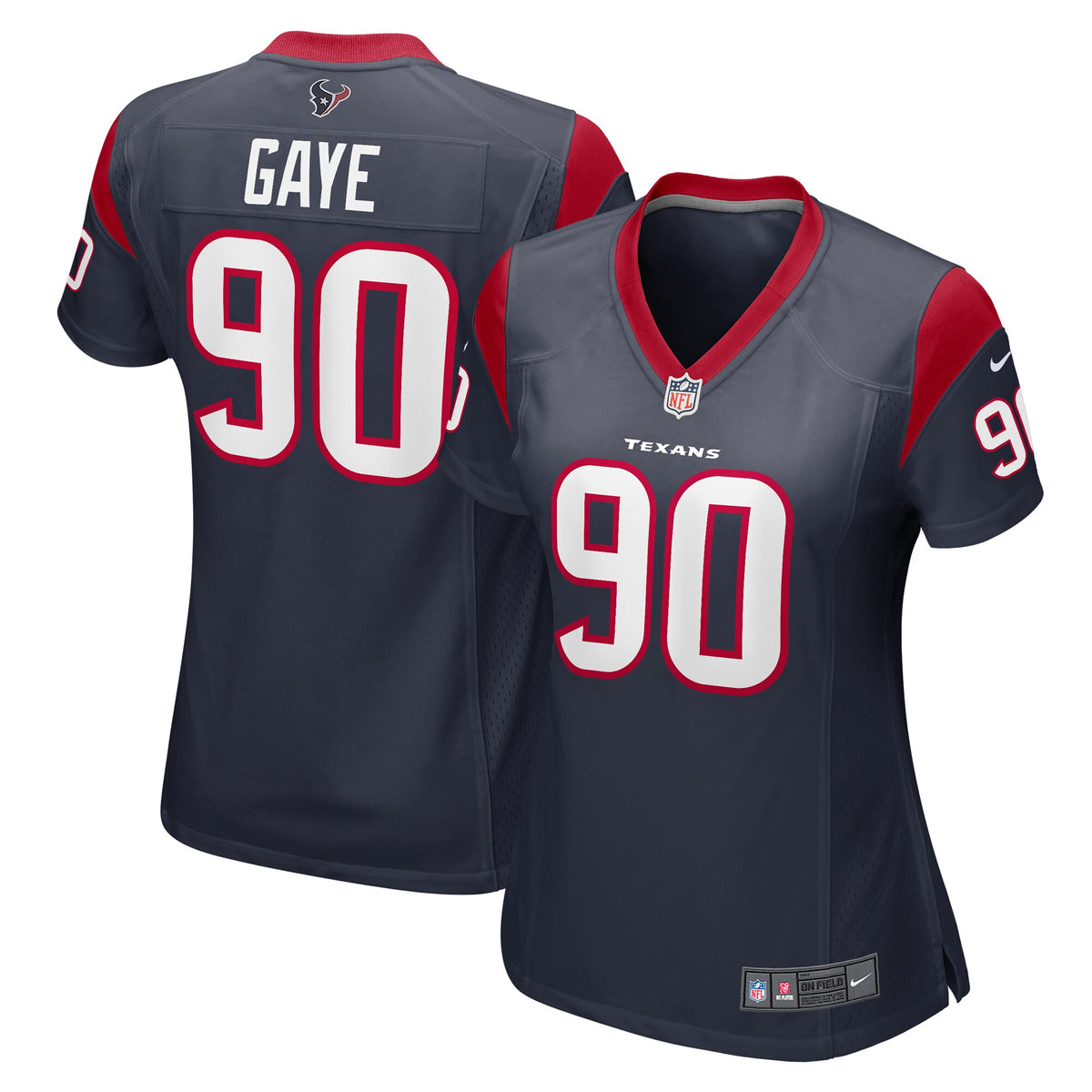 Ali Gaye Houston Texans Nike Women's Team Game Jersey Navy