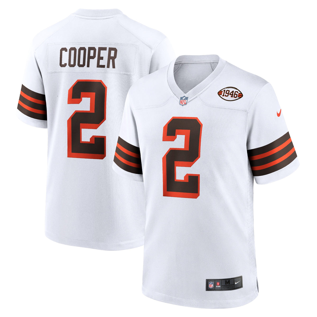 Amari Cooper Cleveland Browns Nike Alternate Game Jersey White