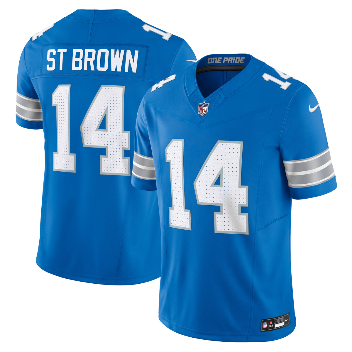 Amon-Ra St. Brown Detroit Lions Nike Vapor F.U.S.E. Limited Jersey Blue