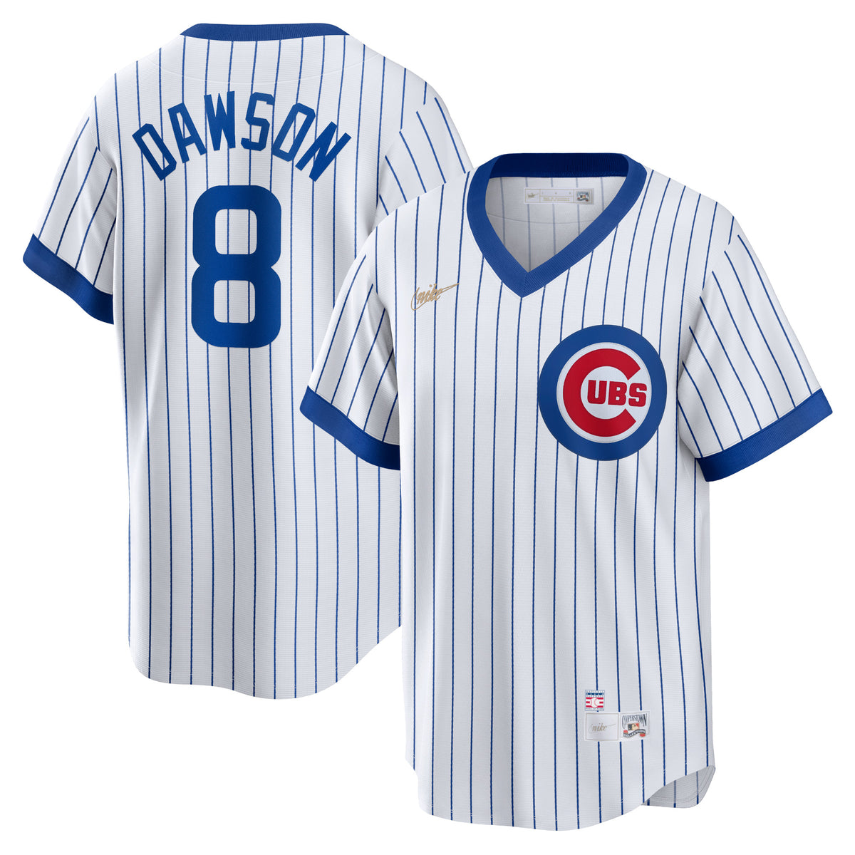 Andre Dawson Chicago Cubs Nike Home Cooperstown Collection Player Jersey White