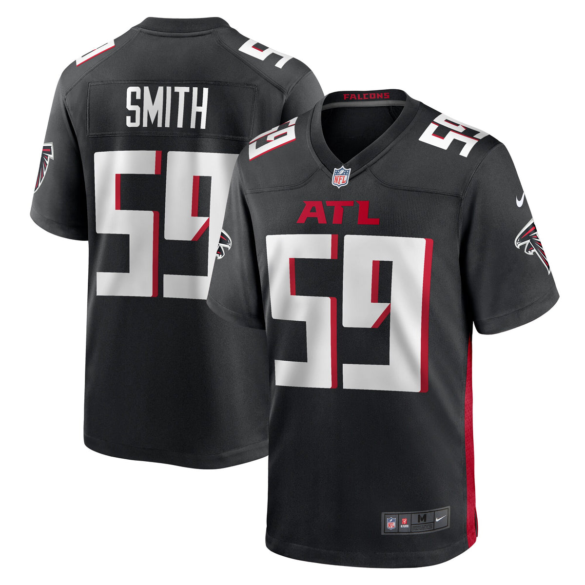 Andre Smith Atlanta Falcons Nike Game Jersey Black