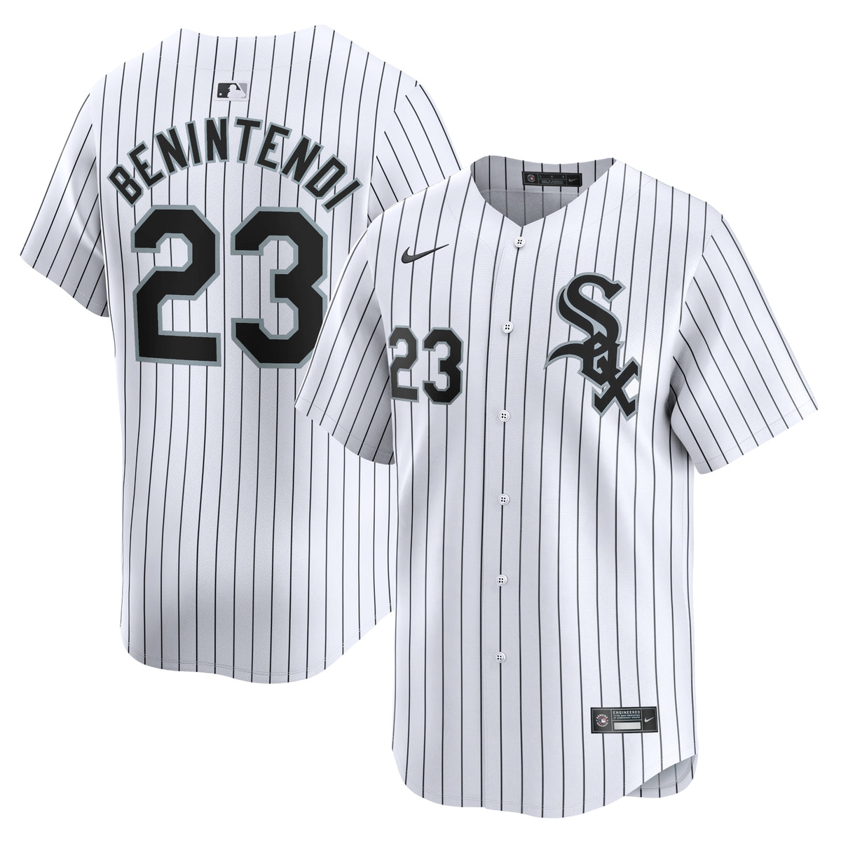 Andrew Benintendi Chicago White Sox Nike Home Limited Player Jersey White