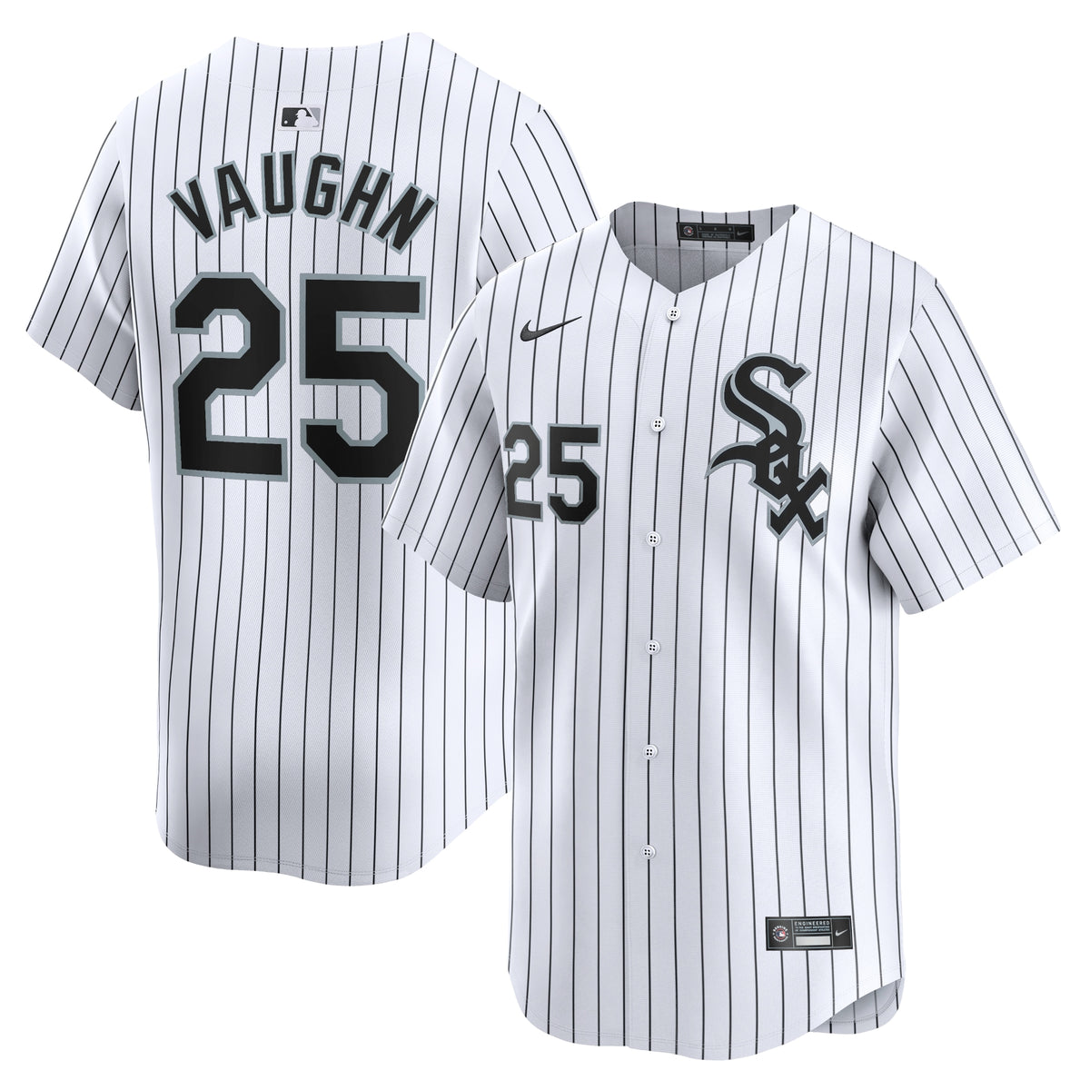 Andrew Vaughn Chicago White Sox Nike Home Limited Player Jersey White