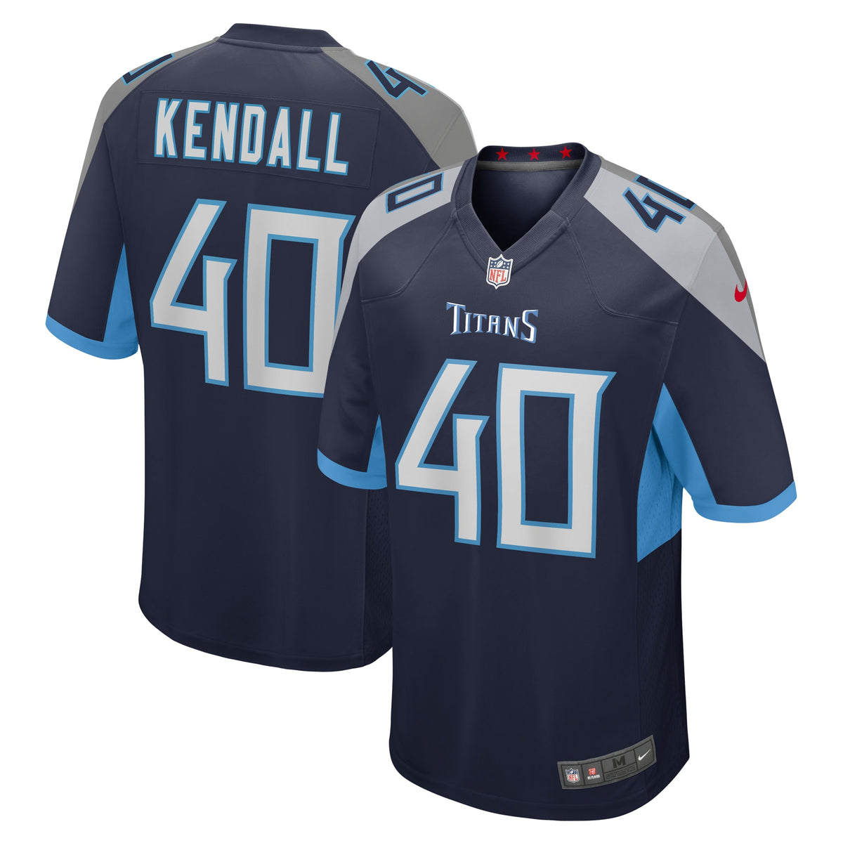 Anthony Kendall Tennessee Titans Nike Team Game Jersey Navy