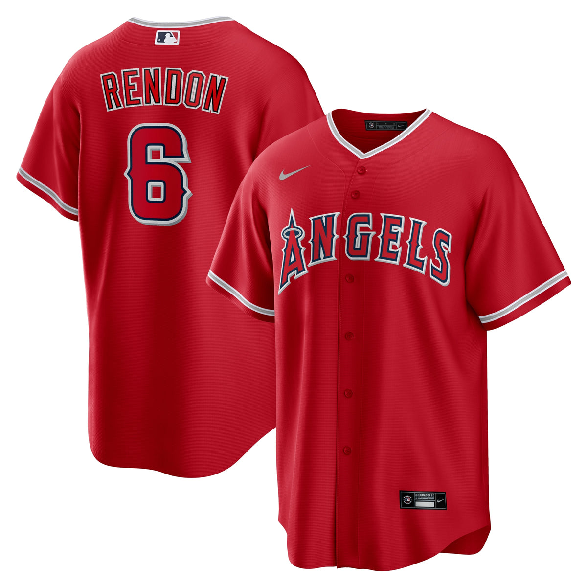 Anthony Rendon Los Angeles Angels Nike Alternate Replica Player Name Jersey Red