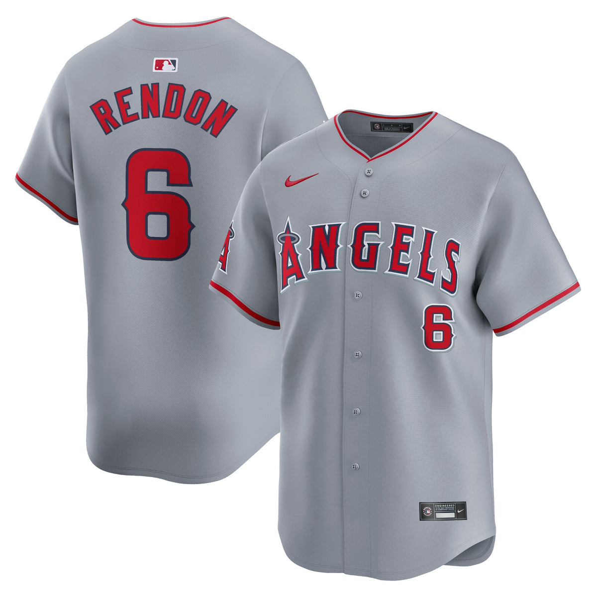 Anthony Rendon Los Angeles Angels Nike Away Limited Player Jersey Gray