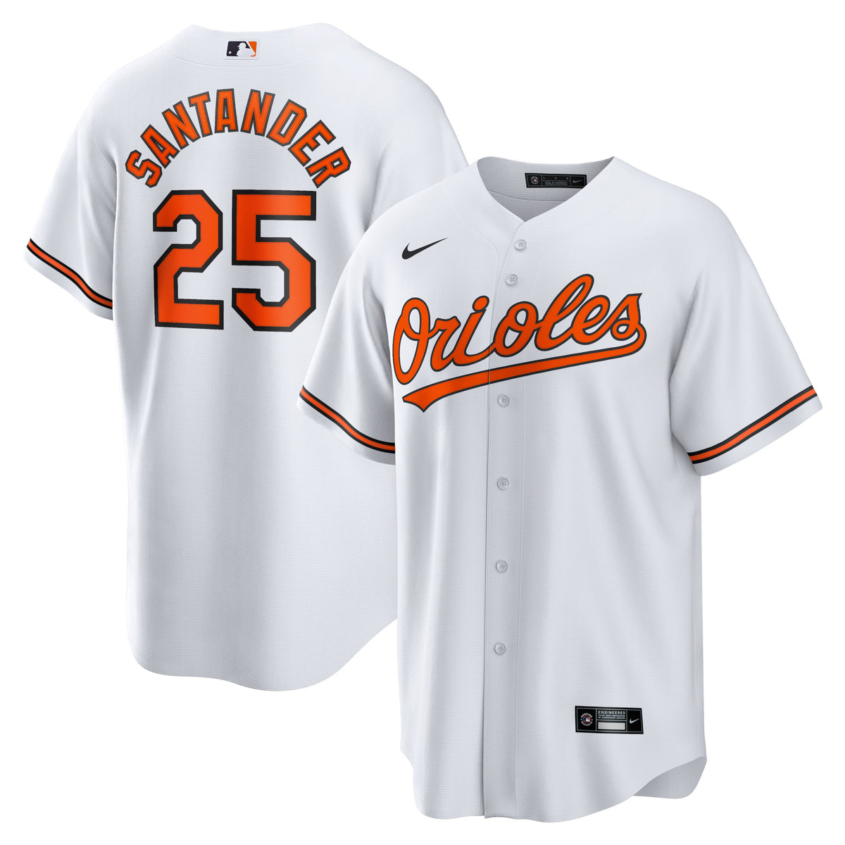Anthony Santander Baltimore Orioles Nike Replica Player Jersey White