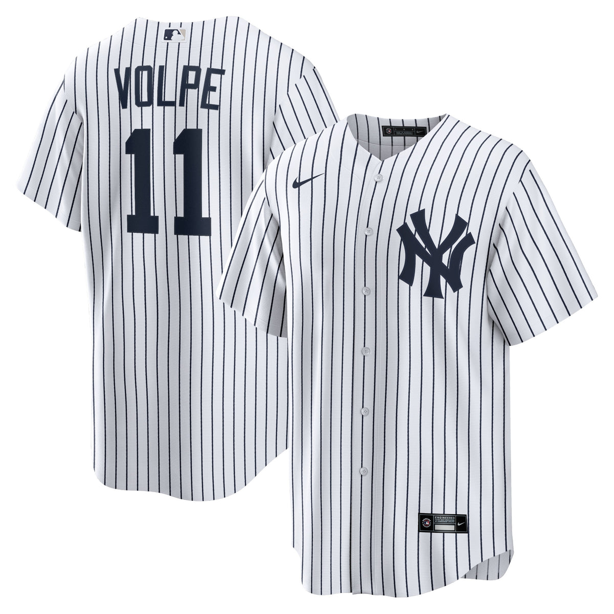 Anthony Volpe New York Yankees Nike Home Replica Player Jersey White