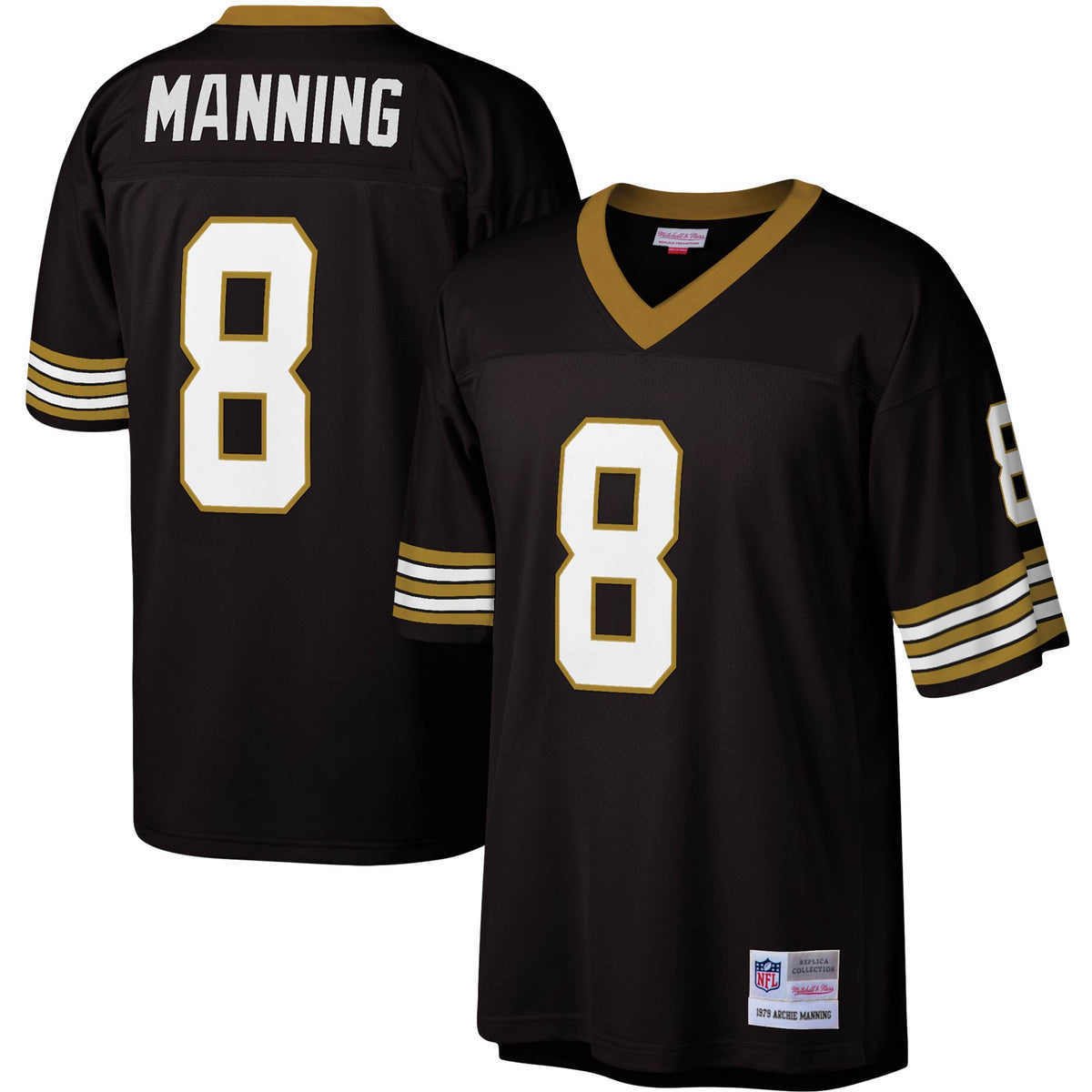 Archie Manning New Orleans Saints Mitchell Ness Legacy Replica Jersey Black