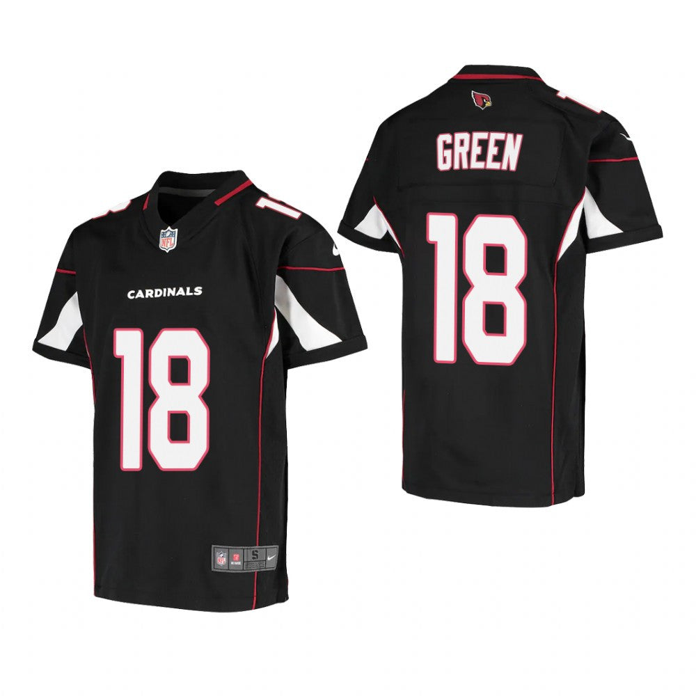 Arizona Cardinals A.J. Green Black Jersey Game Youth