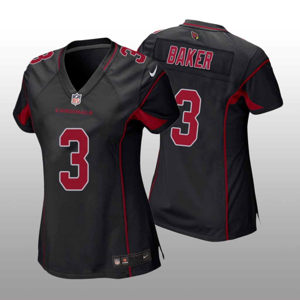 Arizona Cardinals Budda Baker Black Jersey 2nd Alternate Game Women's