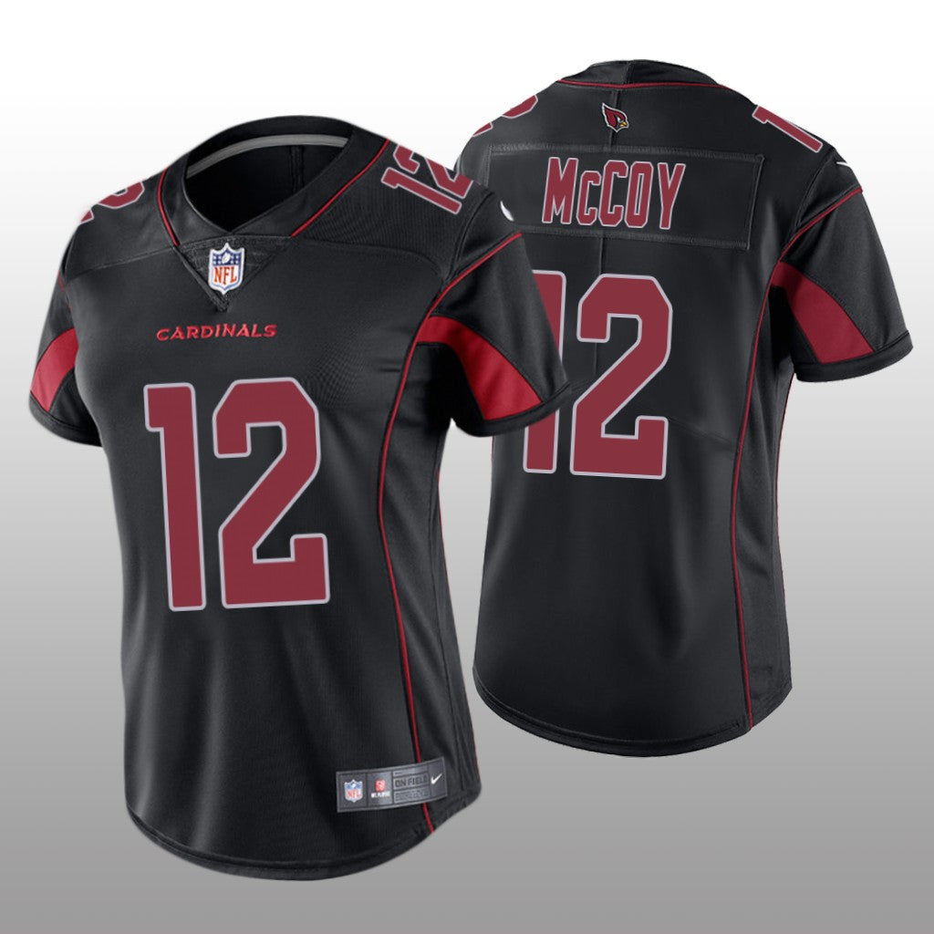 Arizona Cardinals Colt McCoy Black Jersey Color Rush Limited Women's