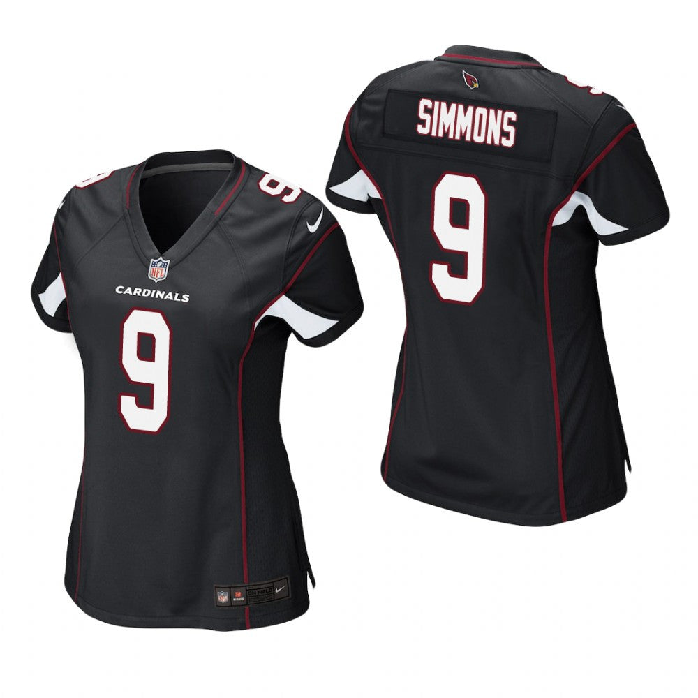 Arizona Cardinals Isaiah Simmons Black Jersey Game Women's
