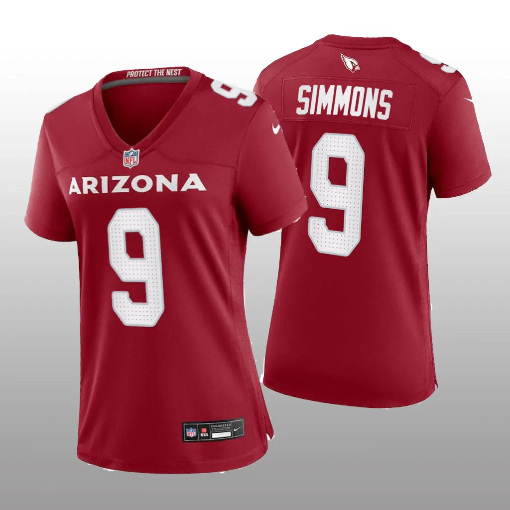 Arizona Cardinals Isaiah Simmons Cardinal Jersey Game Women's