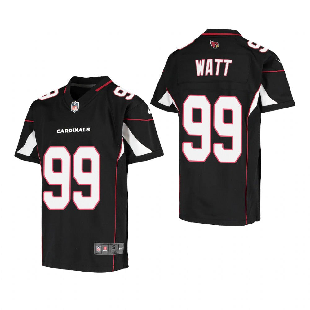 Arizona Cardinals J.J. Watt Black Jersey Game Youth