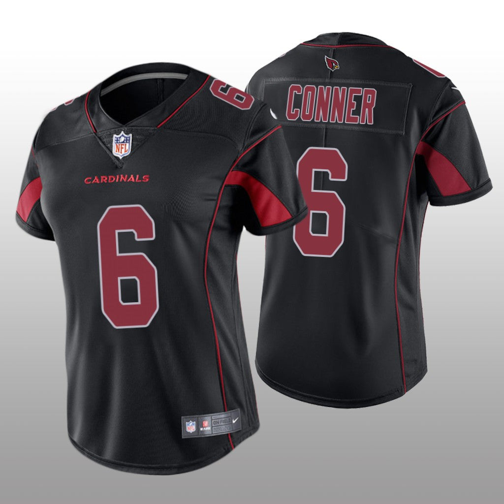 Arizona Cardinals James Conner Black Jersey Color Rush Limited Women's