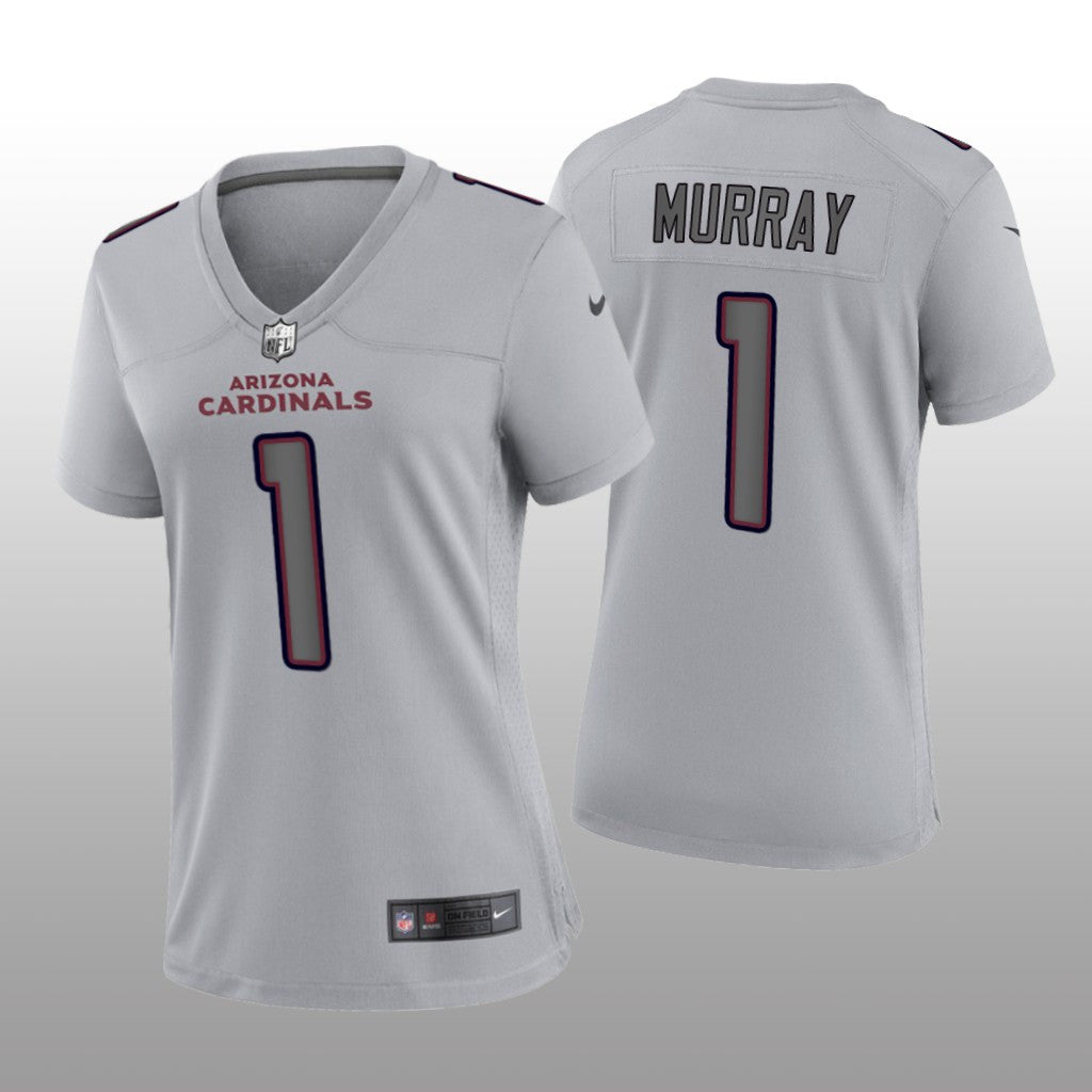 Arizona Cardinals Kyler Murray Gray Jersey Atmosphere Fashion Game Women's