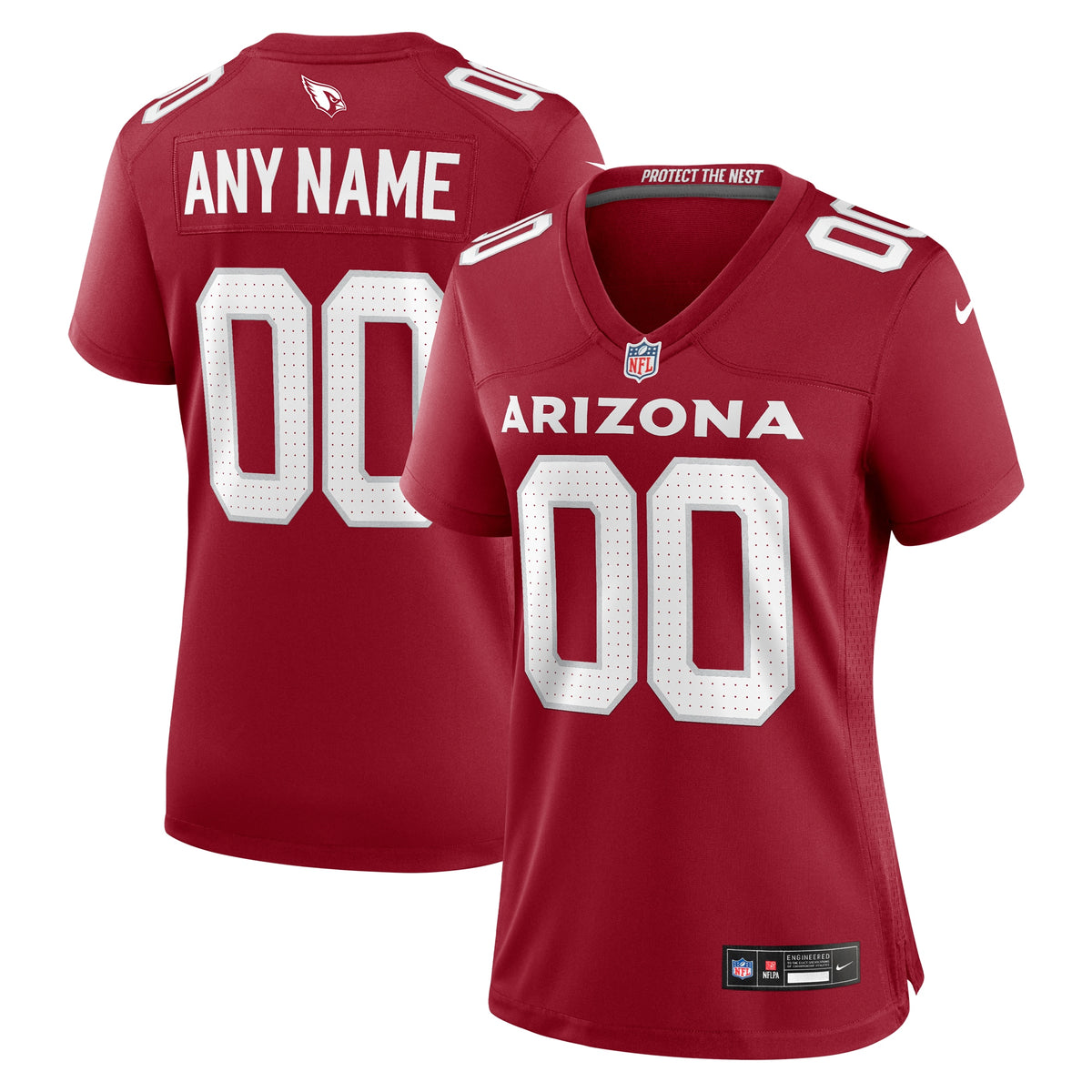 Arizona Cardinals Nike Women's Custom Game Jersey Cardinal