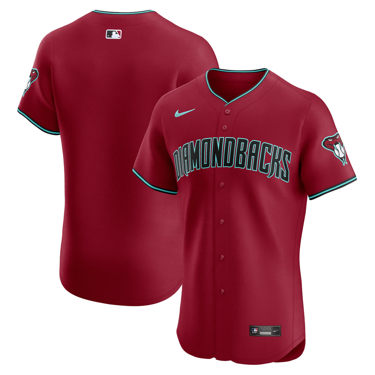 Arizona Diamondbacks Nike Vapor Premier Elite Patch Jersey Red