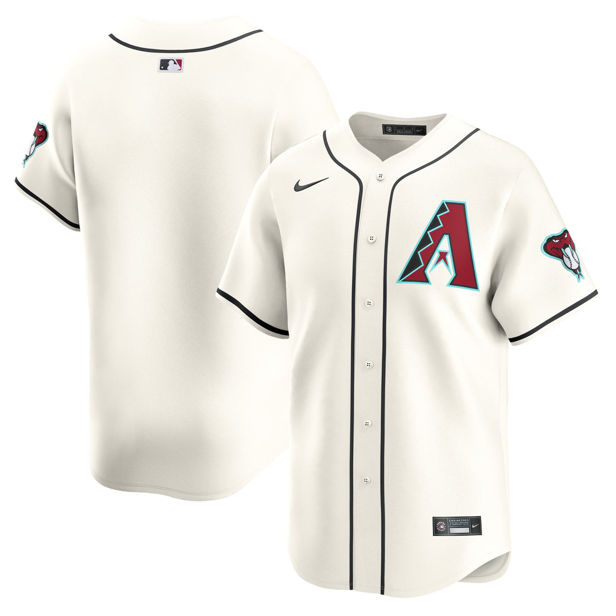 Arizona Diamondbacks Nike Youth Home Limited Jersey White