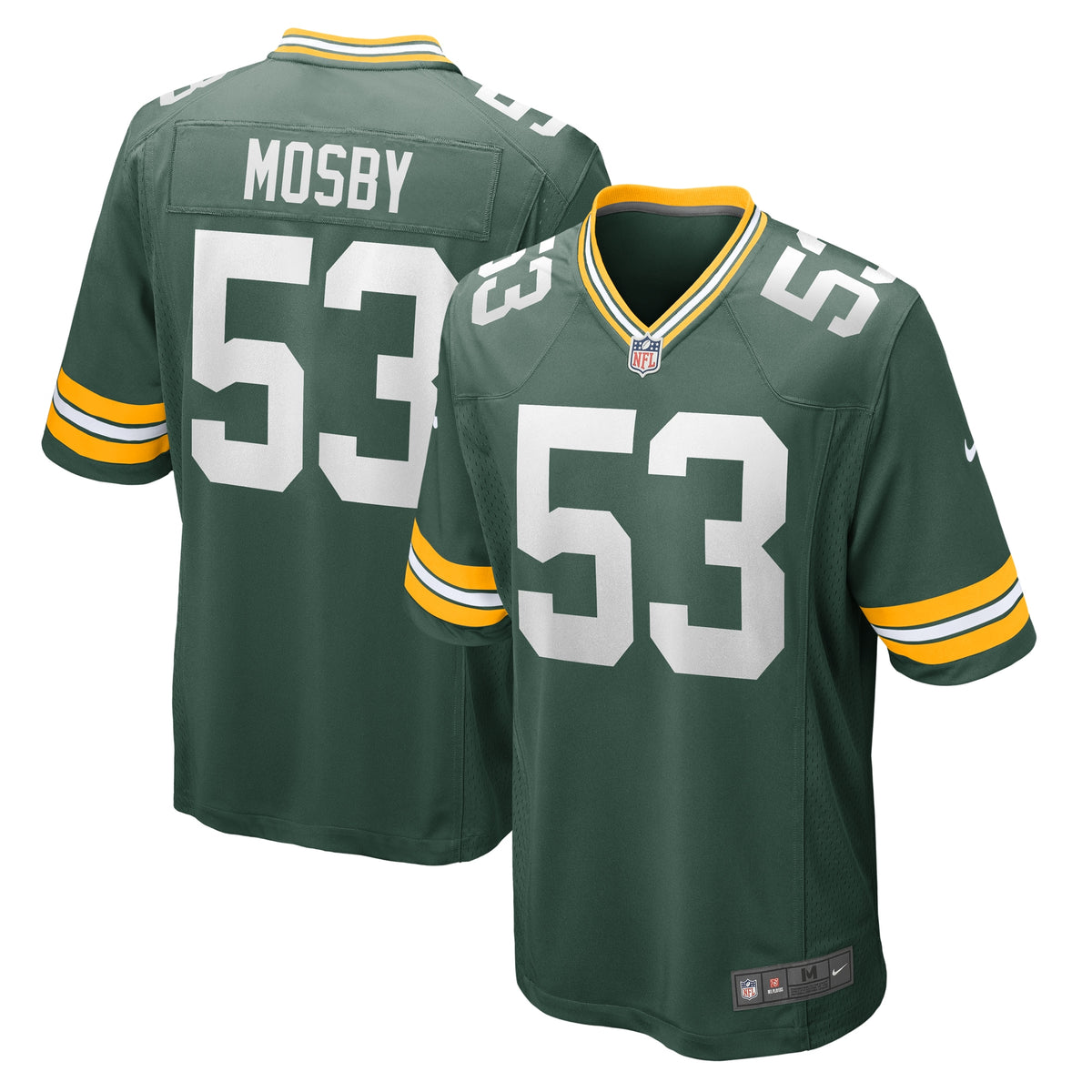 Arron Mosby Green Bay Packers Nike Team Game Jersey Green