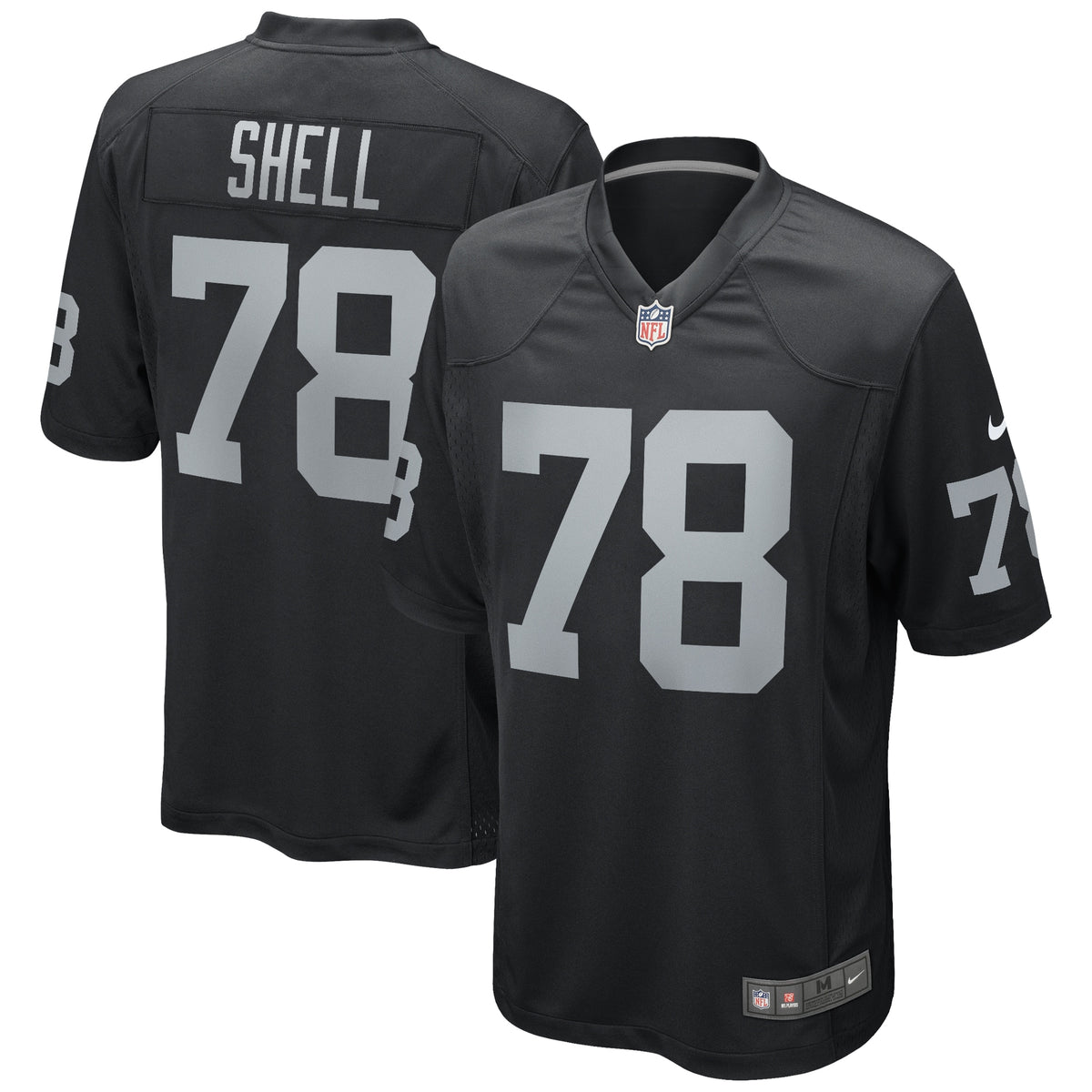 Art Shell Las Vegas Raiders Nike Game Retired Player Jersey Black