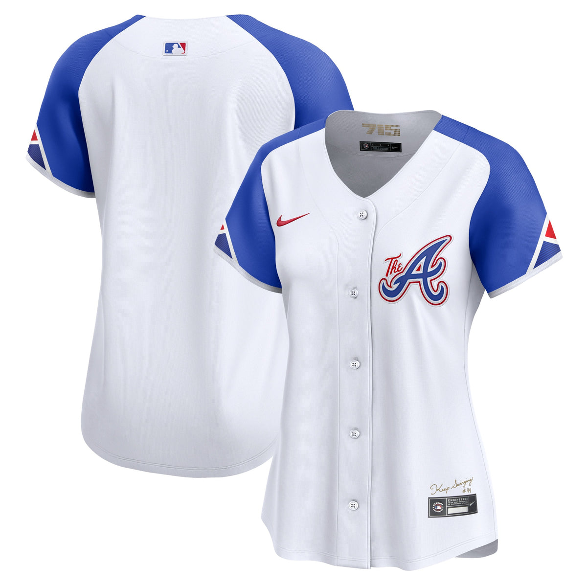 Atlanta Braves Nike Women's City Connect Limited Jersey White