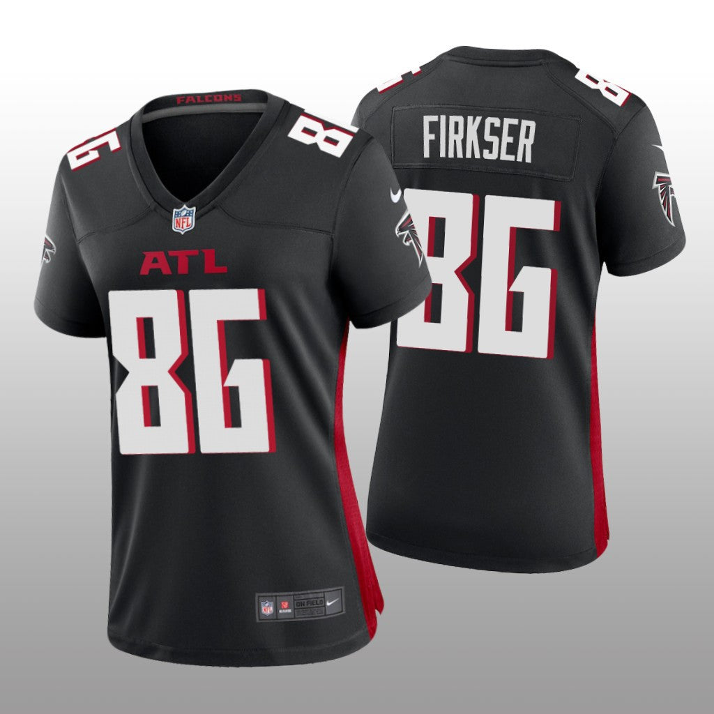 Atlanta Falcons Anthony Firkser Black Jersey Game Women's