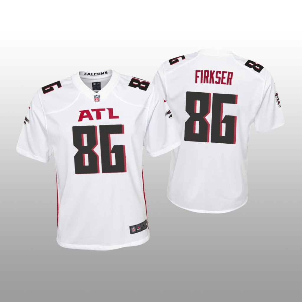 Atlanta Falcons Anthony Firkser White Jersey Game Youth