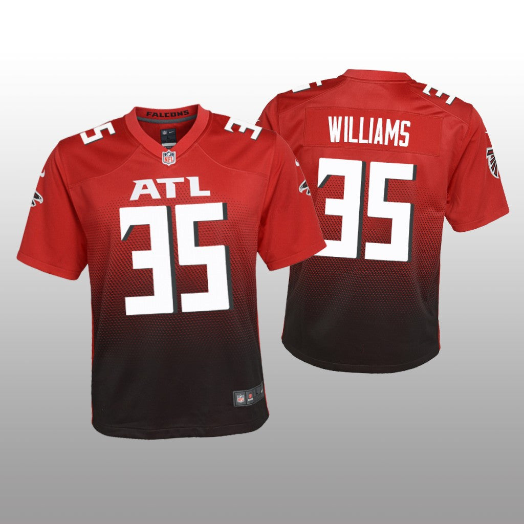 Atlanta Falcons Avery Williams Red Jersey Alternate Game Youth