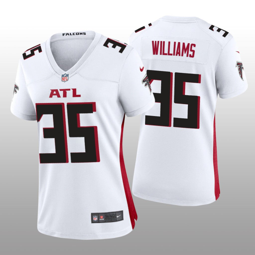 Atlanta Falcons Avery Williams White Jersey Game Women's
