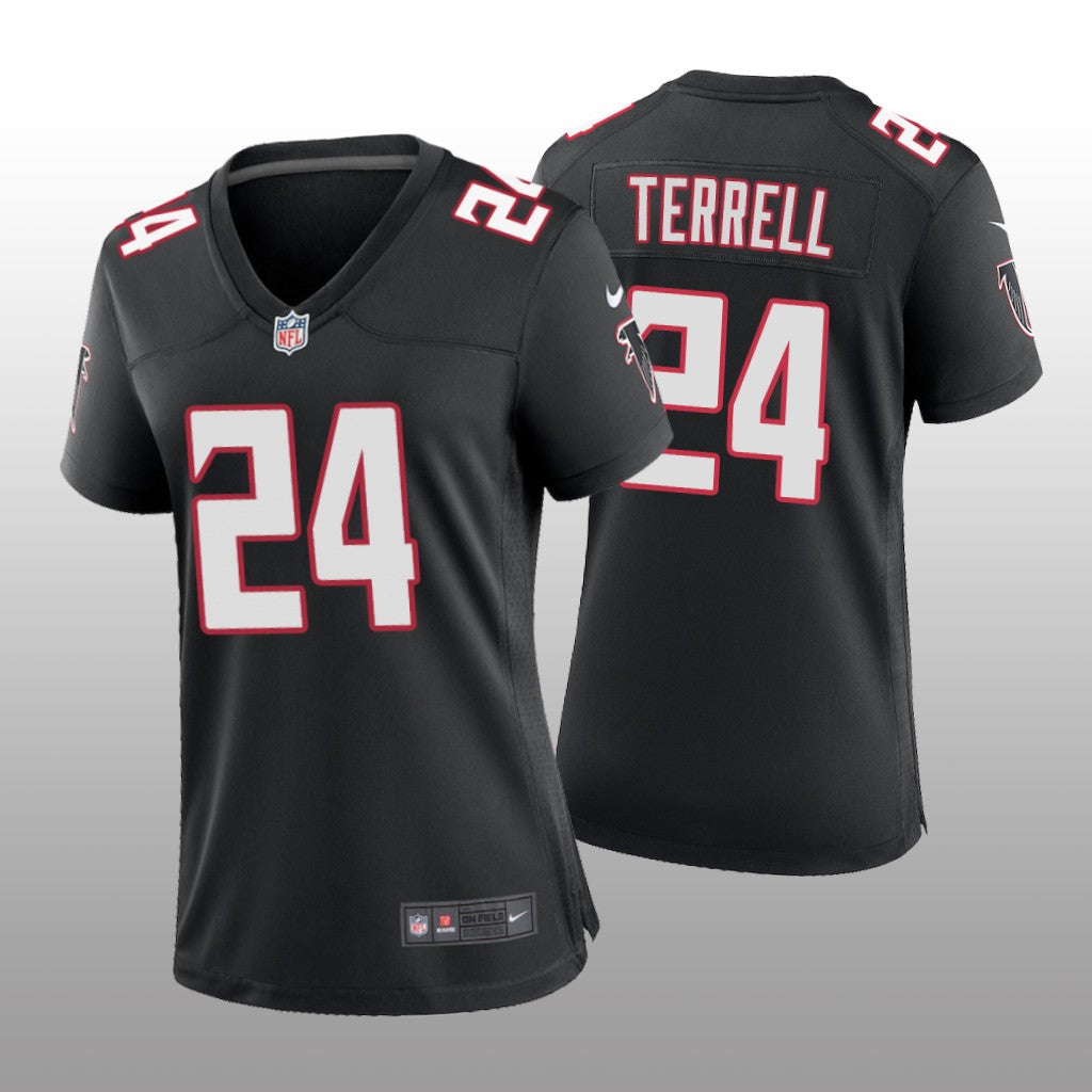 Atlanta Falcons Black A.J. Terrell Throwback Game Jersey