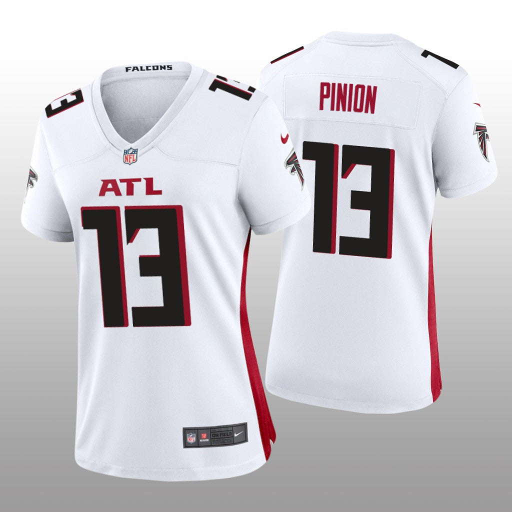 Atlanta Falcons Bradley Pinion White Jersey Game Women's
