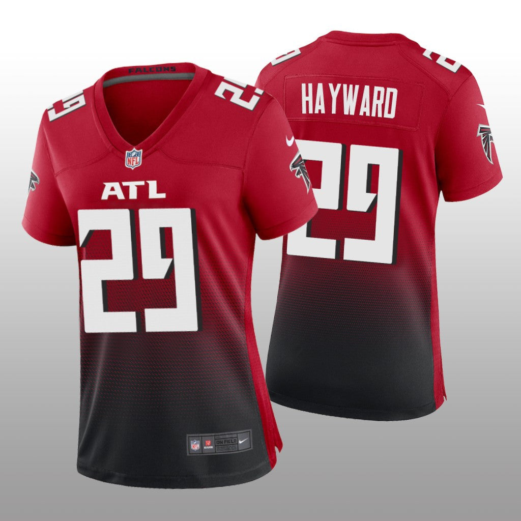 Atlanta Falcons Casey Hayward Red Jersey Alternate Game Women's