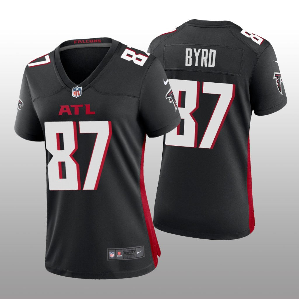 Atlanta Falcons Damiere Byrd Black Jersey Game Women's