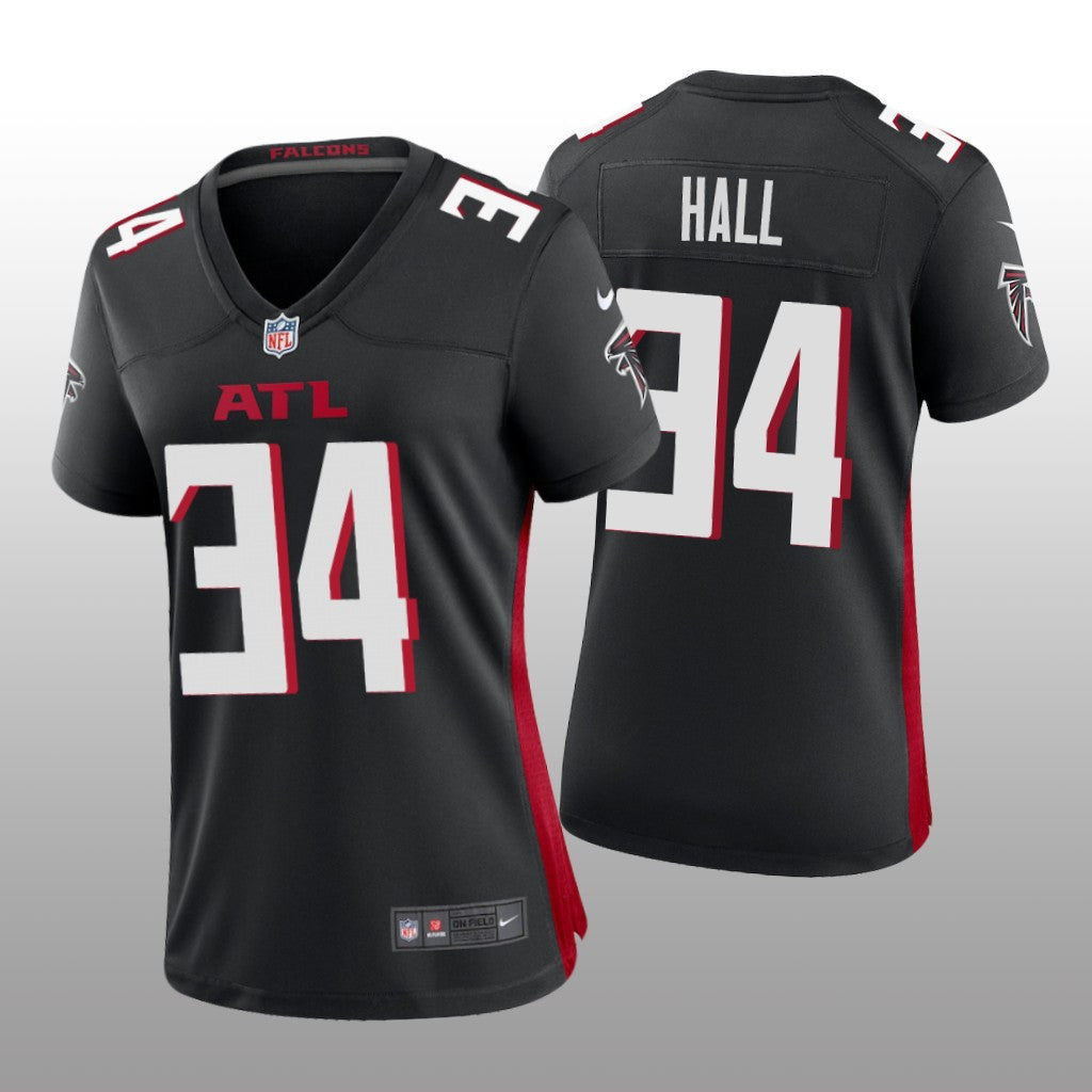 Atlanta Falcons Darren Hall Black Jersey Game Women's