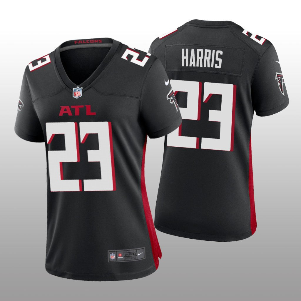 Atlanta Falcons Erik Harris Black Jersey Game Women's