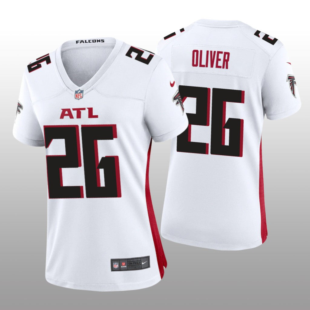 Atlanta Falcons Isaiah Oliver White Jersey Game Women's
