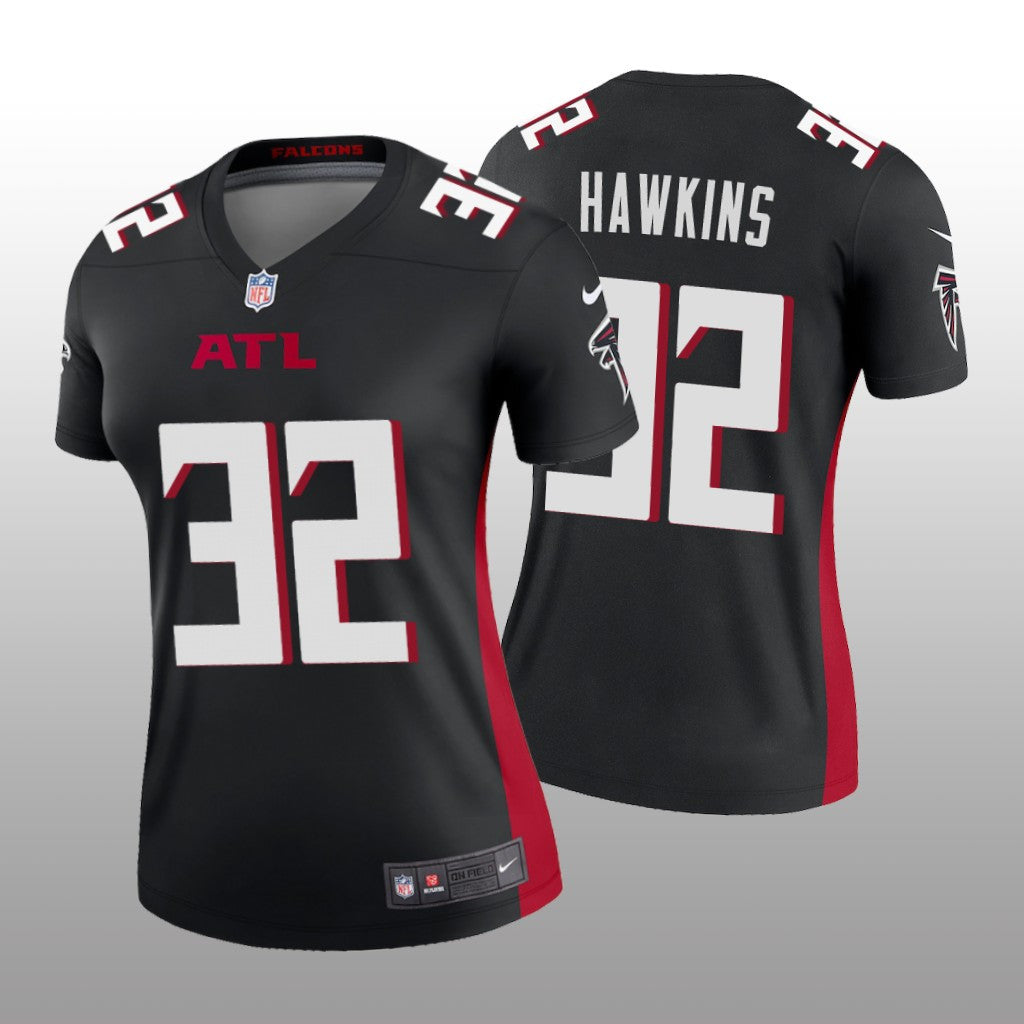 Atlanta Falcons Jaylinn Hawkins Black Jersey Legend Women's