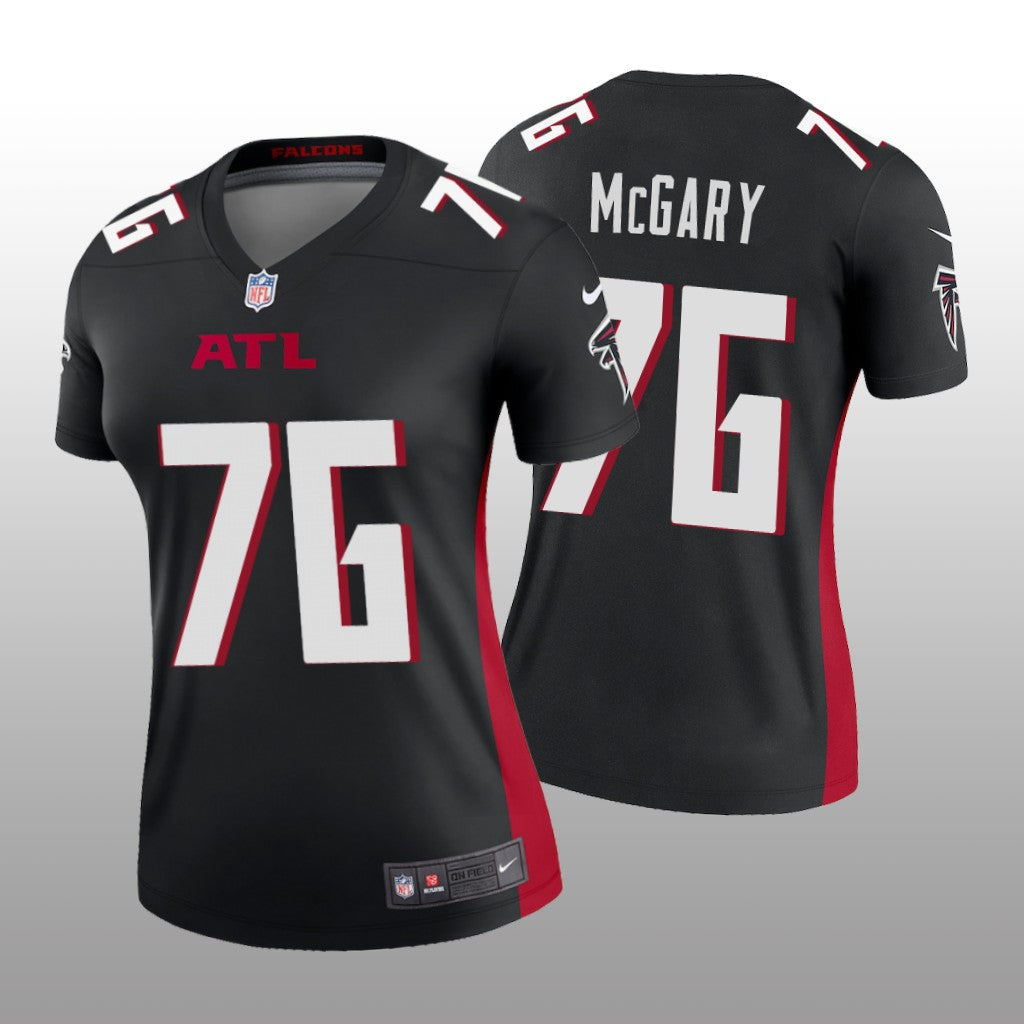 Atlanta Falcons Kaleb McGary Black Jersey Legend Women's